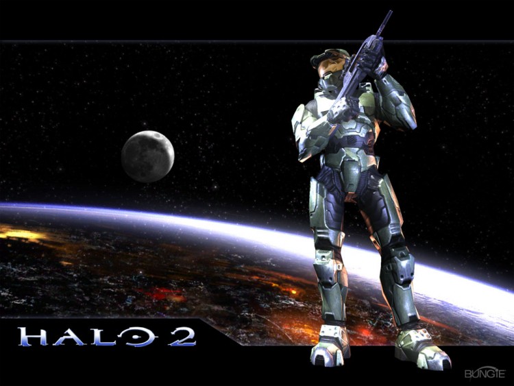 Fonds d'cran Jeux Vido Halo 2 earth