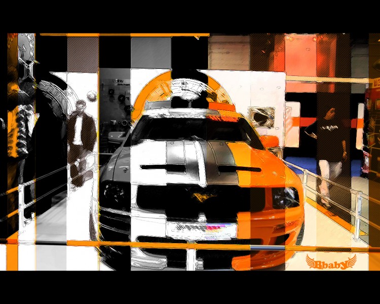 Wallpapers Cars Tuning Mustang PTS 2007