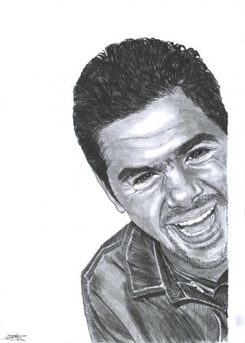 Wallpapers Art - Pencil Portraits Jamel Debbouze