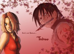 Wallpapers Manga itachi & sakura