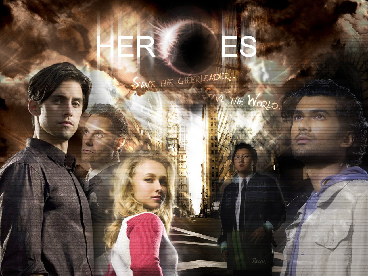 Fonds d'cran Sries TV Heroes Heroes