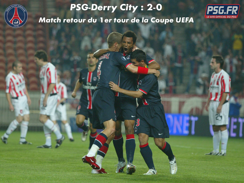 Wallpapers Sports - Leisures PSG Paris Saint Germain PSG-Derry City