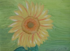 Fonds d'cran Art - Peinture tournesol