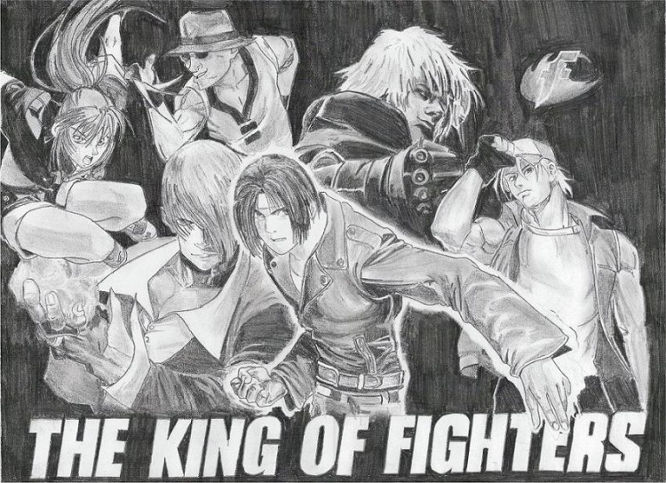 Wallpapers Art - Pencil Video games The King of Fighters