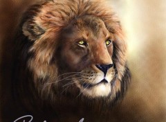 Wallpapers Digital Art Panthera leo