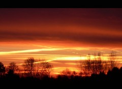 Wallpapers Nature Au lever du jour... le ciel rouge