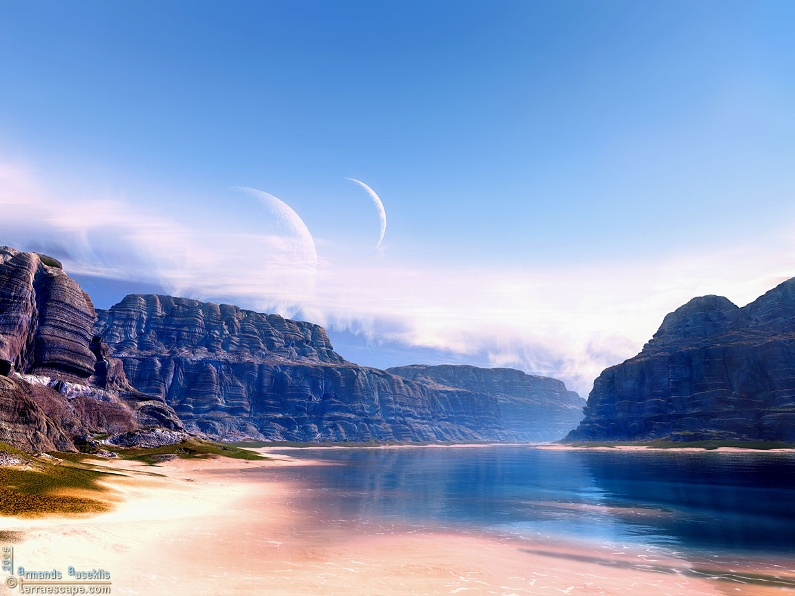 Wallpapers Digital Art Nature - Landscapes 