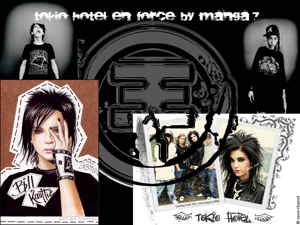 Fonds d'cran Musique Tokio Hotel Wall by me