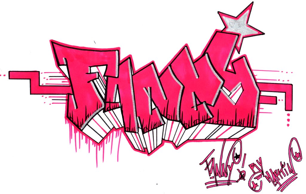 Wallpapers Art - Painting Graffitis fanny ***