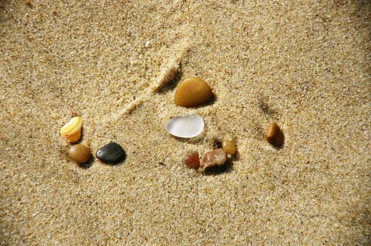 Fonds d'cran Nature Roches - Pierres - Sables Galet de verre