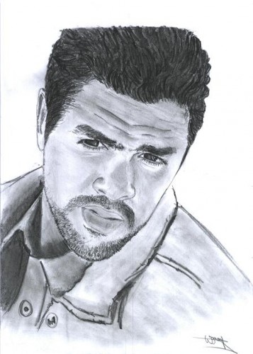 Wallpapers Art - Pencil Portraits Jamel Debbouze