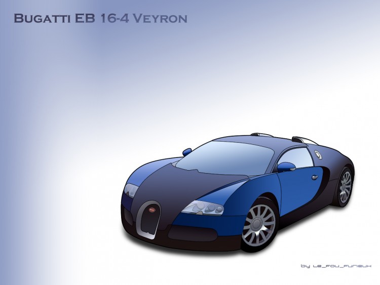 Fonds d'cran Art - Numrique Compositions 2D Bugatti Veyron