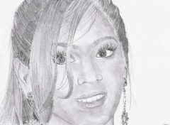 Wallpapers Art - Pencil Beyonce