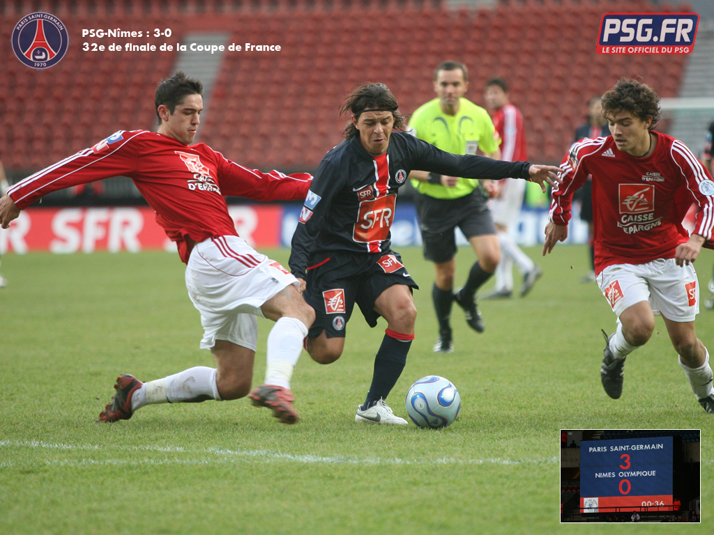 Fonds d'cran Sports - Loisirs PSG Paris Saint Germain psg-nimes