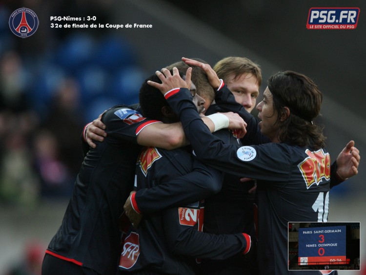 Fonds d'cran Sports - Loisirs PSG Paris Saint Germain psg-nimes