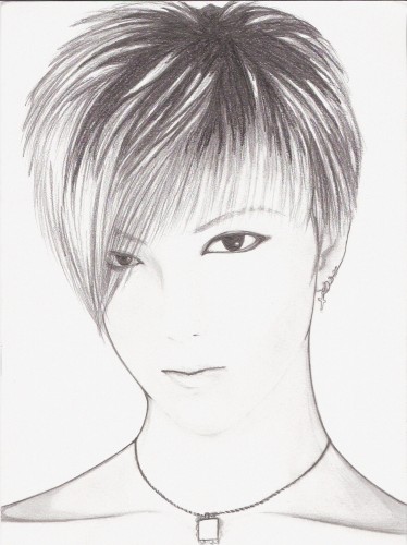 Fonds d'cran Art - Crayon Portraits Toshiya_Dir en grey