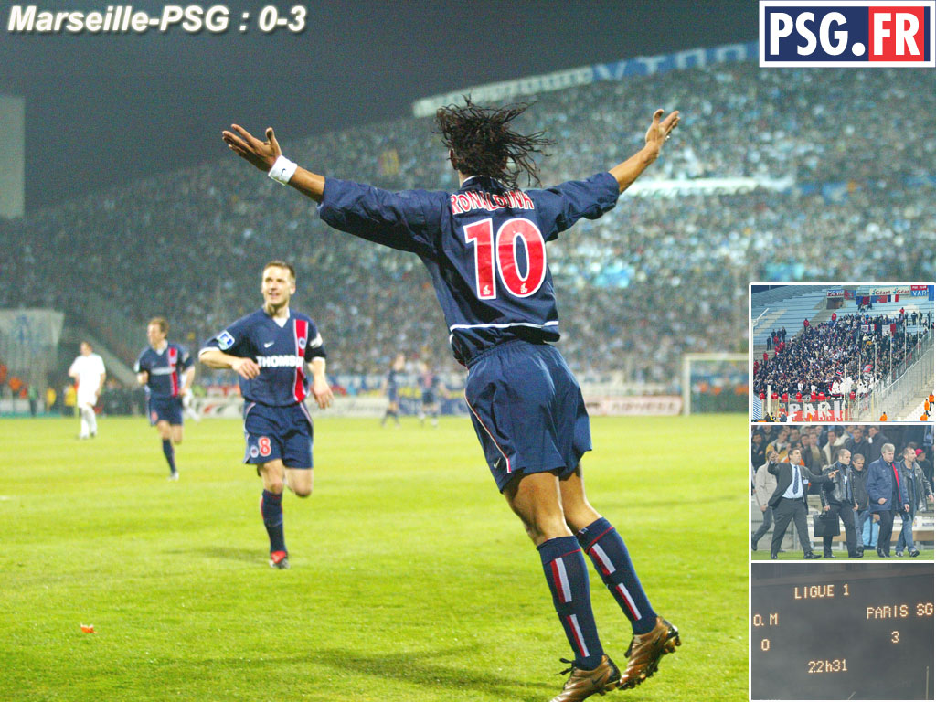 Fonds d'cran Sports - Loisirs PSG Paris Saint Germain ronaldinho