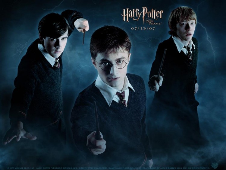 Wallpapers Movies Harry Potter and the Order of the Phoenix HP5 Trio masculin