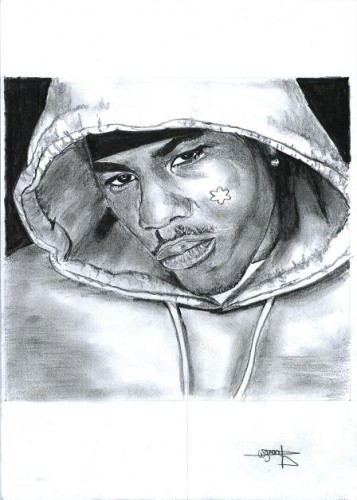 Wallpapers Art - Pencil Portraits Nelly