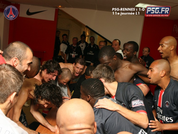 Wallpapers Sports - Leisures PSG Paris Saint Germain joie