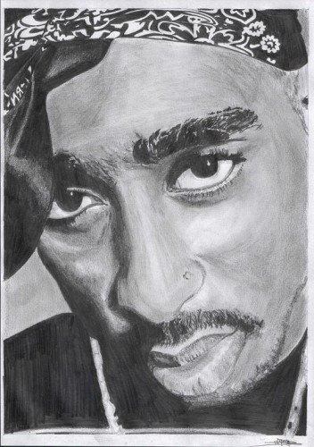 Fonds d'cran Art - Crayon Portraits 2 pac