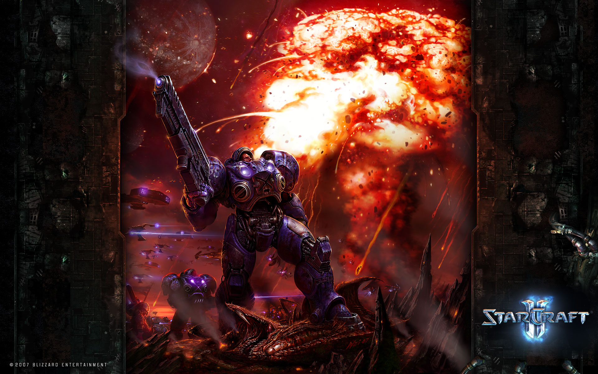 Fonds d'cran Jeux Vido Starcraft 2 