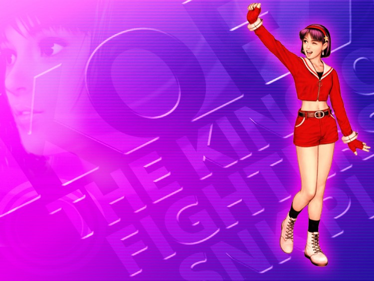 Fonds d'cran Jeux Vido King Of Fighters Athena