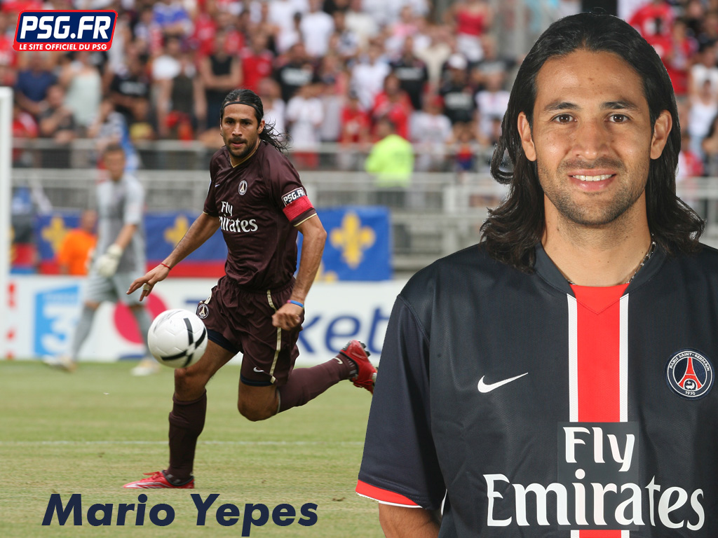 Fonds d'cran Sports - Loisirs PSG Paris Saint Germain Yepes