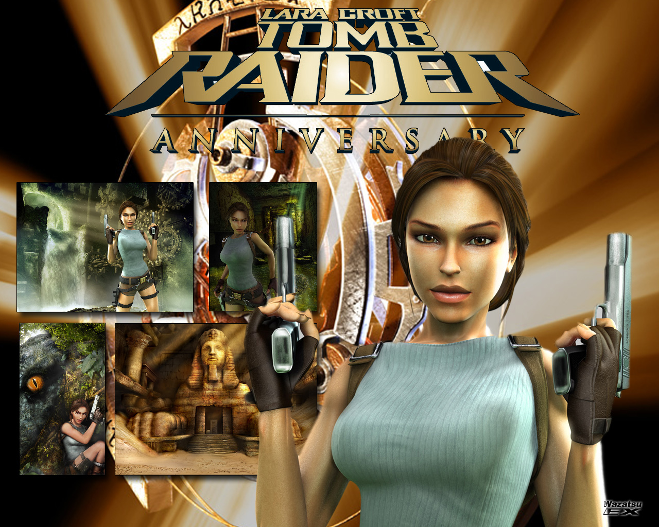 Fonds d'cran Jeux Vido Tomb Raider Anniversary Tomb Raider 10e anniversaire