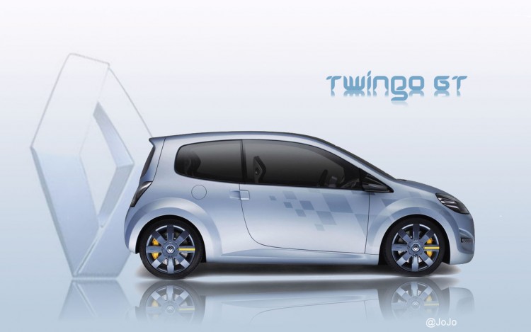 Wallpapers Cars Renault Twingo GT 2007