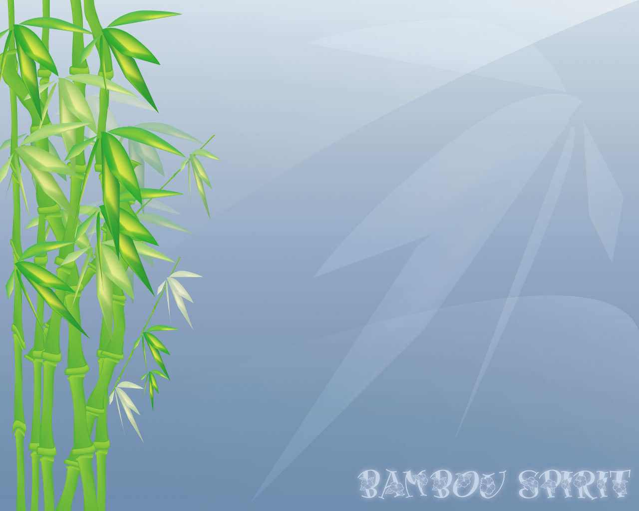 Wallpapers Digital Art Style Zen Bamboo spirit