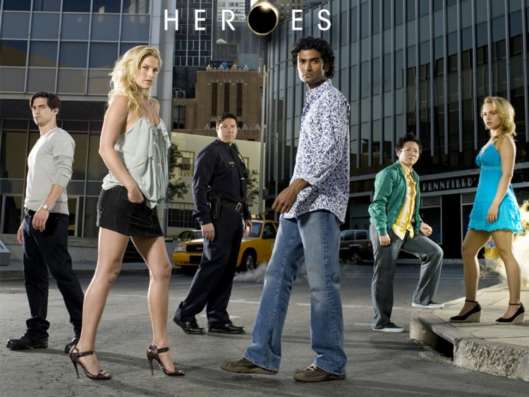 Fonds d'cran Sries TV Heroes Heroes cast