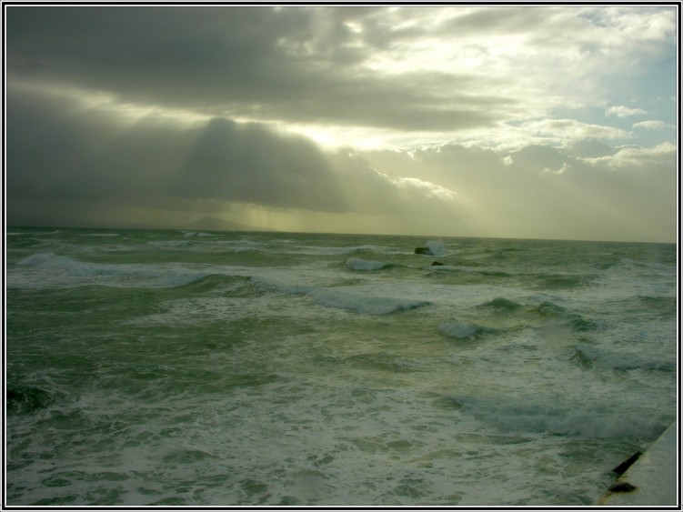 Fonds d'cran Nature Mers - Ocans - Plages Lueur d'un soir