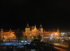 Fonds d'cran Voyages : Europe Amsterdam Central by Night