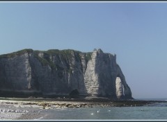 Fonds d'cran Voyages : Europe Etretat (76)