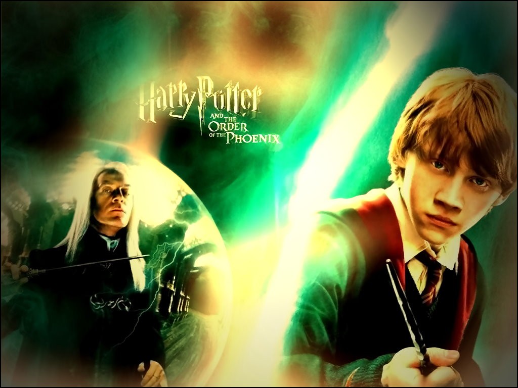 Wallpapers Movies Harry Potter and the Order of the Phoenix Lucius et Ronald