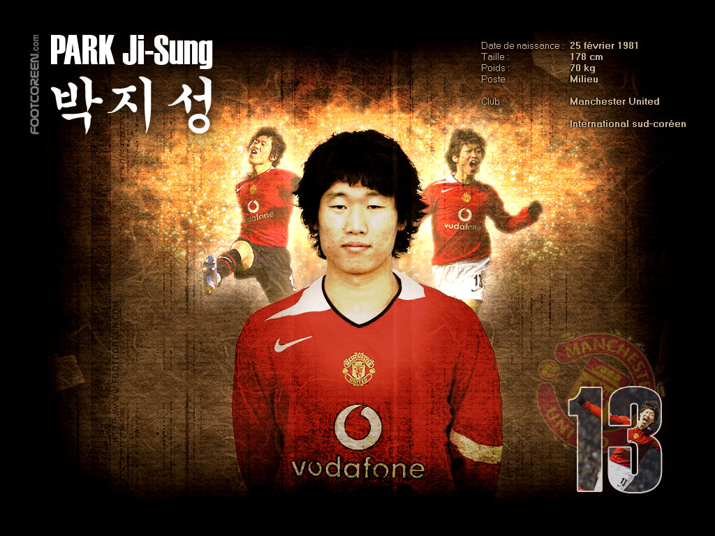 Wallpapers Sports - Leisures Football Park Ji-Sung (Manchester United)