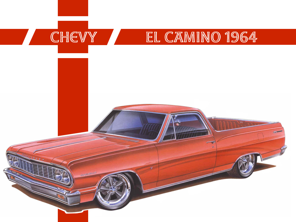 Fonds d'cran Voitures Chevrolet Chevy El Camino '64