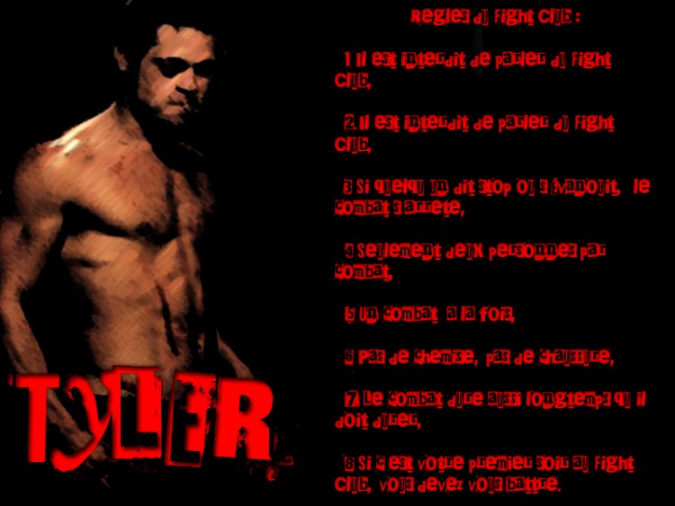 Wallpapers Movies Fight Club Fight Club Tyler