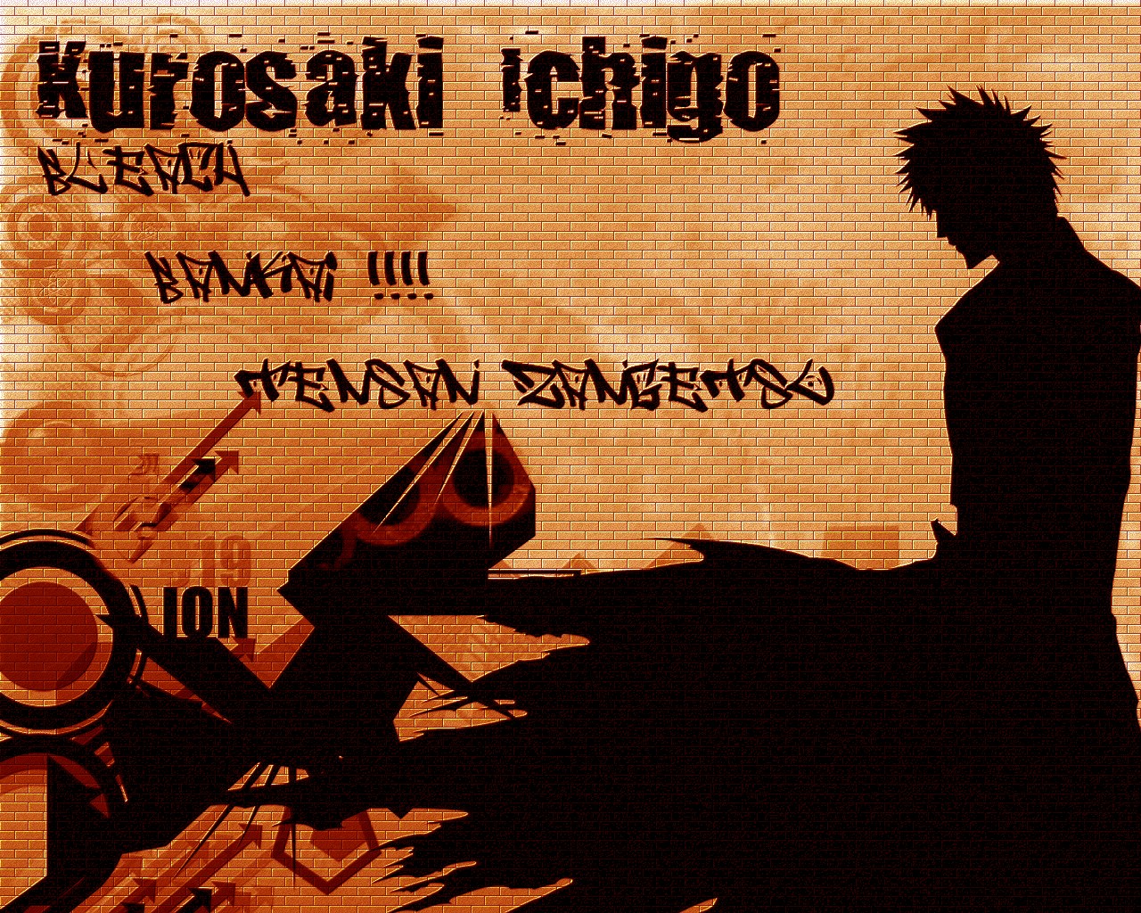 Wallpapers Manga Bleach Ichigo ombre