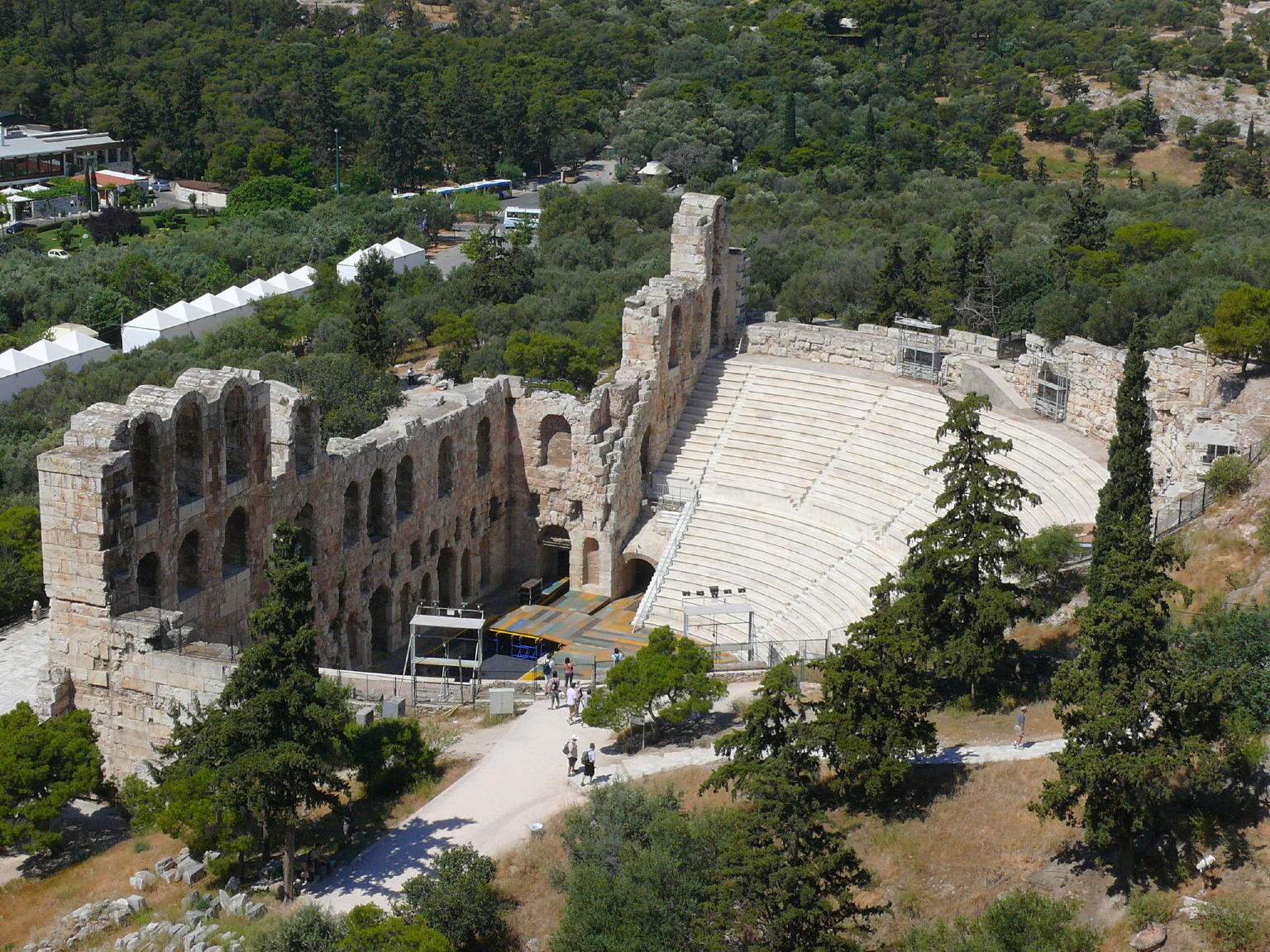 Wallpapers Constructions and architecture Ruins GRECE  MAI  2007