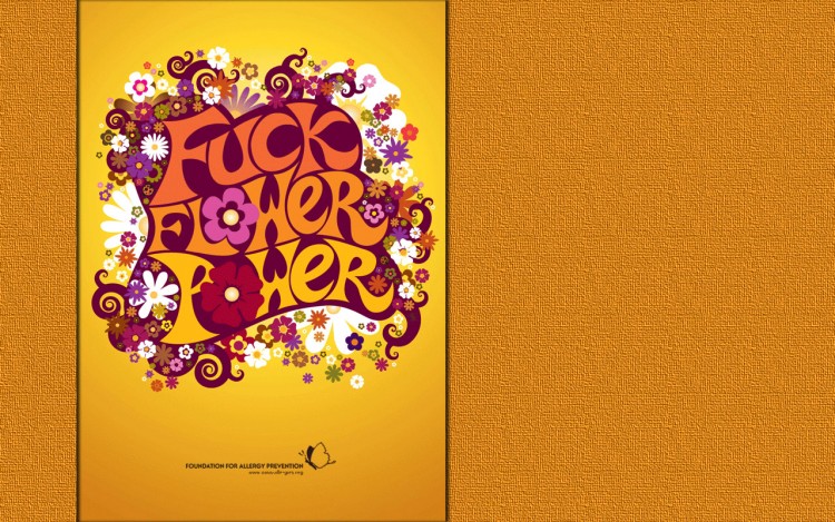 Wallpapers Digital Art Abstract F*ck Flower Power