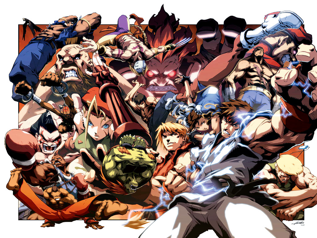 Fonds d'cran Jeux Vido Street Fighter street fight full