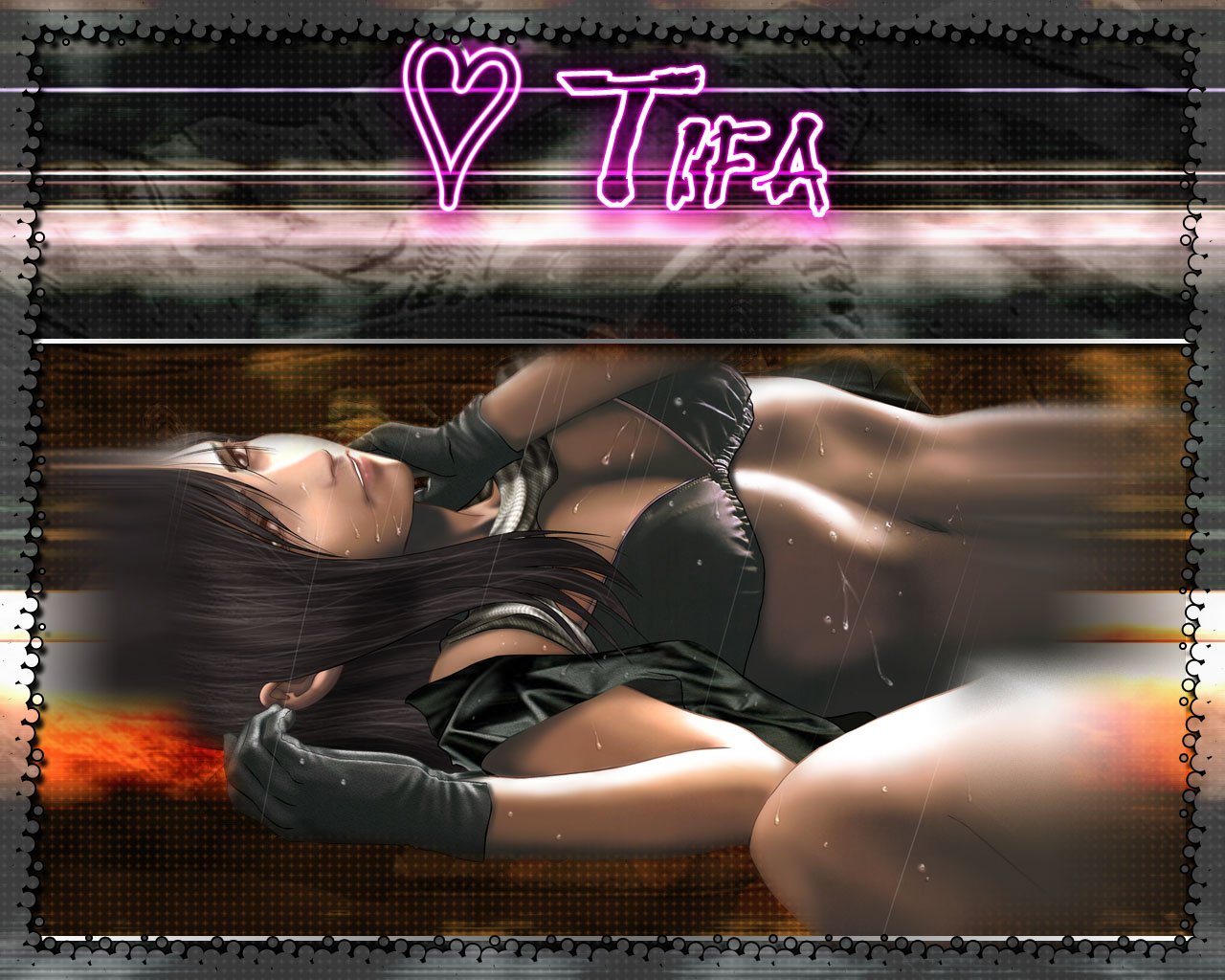 Fonds d'cran Jeux Vido Final Fantasy Advent Children Sexy Tifa