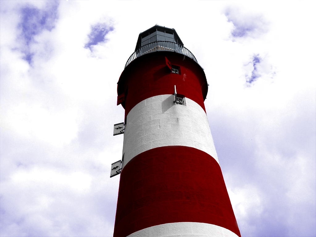 Wallpapers Constructions and architecture Lighthouses photo du phare de Plymouth