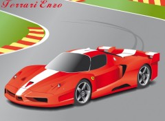 Fonds d'cran Art - Numrique Ferrari Enzo