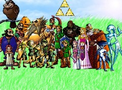 Fonds d'cran Jeux Vido zelda photo famille