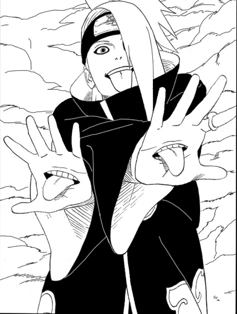 Wallpapers Digital Art Manga deidara