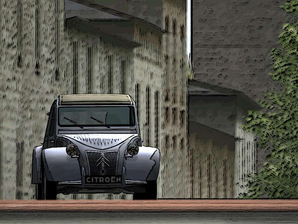 Fonds d'cran Jeux Vido Gran Turismo 4 2Cv