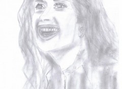 Fonds d'cran Art - Crayon Lara fabian